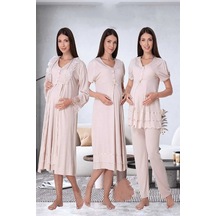 Effortt Lohusa 4'lü Set Kahve - 8026 Kahve