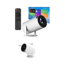 Mey İthalat Sinema Projektörü Android Hdmı Usb Wifi Ses Çıkışlı Ayaklı Projeksiyon Taşınabilir