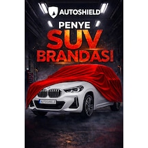 Bmw X1 Serisi Premium Penye Suv Araç Brandası Kalın Kumaş Garaj Brandası Oto Araç Koruma Örtüsü Kırm
