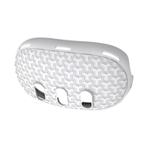 Meta Quest 3 İçin Yumuşak Tpu Koruyucu Kılıf Vr Kulaklık Anti-şok Kapağı - Beyaz