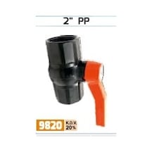 Pvc Küresel Vana 2 Parmak