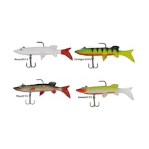 Powerex Realistic Pike Turna Silikon Yapay Yem Kendinden Zokalı 10cm. 18gr.
