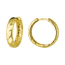 Goldkupe 14 Ayar Altın Halka Küpe 5,35 Gr-6440
