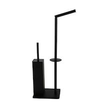 Kobos Hareketli Wc Set Kare Mat Siyah Kbw-871mb Diğer