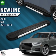 S-dizayn Audi Q3 8u Newline Krom Yan Basamak 173 Cm 2011-2018