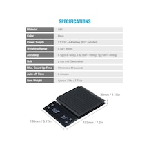 Yüksek Hassasiyetli Dijital Terazi Elektronik Terazi Arka Aydınlatmalı Led Ekranlı