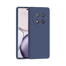 Honor Magic 7 Lite Kılıf Yumuşak Silikon Kamera Korumalı Lansman Pazarplus Lacivert