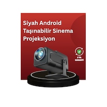 Uzun Ömürlü Lamba Ve Dahili Hoparlörlü Ev Sinema Projektörü