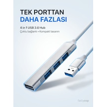 Ekd-uh60, Usb3.0 To 3xusb 2.0, 1xusb 3.0, Metal, Usb Hub