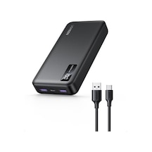 20.000 Mah Kapasiteli Hızlı Şarj Powerbank, 1 Usb-c Ve 2 Usb-a 30.000 Mah