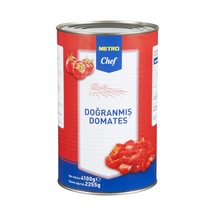 Doğranmış Domates 4,1 Kg - Pratik Mutfak Çözümü Tarı