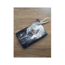 Owl Bag Aşk İntikam Desenli Tasarım Cüzdan Kalemlik Çanta Düzenleyici Diğer
