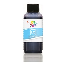 QC Epson Uyumlu Süblimasyon Mürekkep 100ml LC DS Light Cyan Açık Mavi