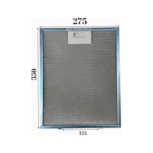 Hoover İle Uyumlu Davlumbaz 27,5x35 Cm Arka Aralık 12,5cm Aspiratör Filtresi
