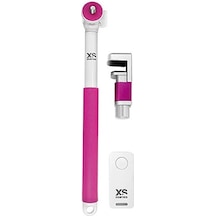 Xsories Me-shot Deluxe 93cm Monopod Selfie Çubuğu Pembe