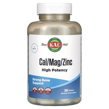Kal Calcium Magnesium Zinc Çinko High Potency Strong Bone Health