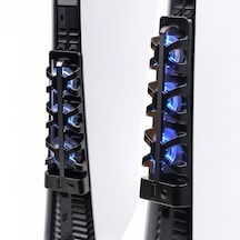 Ps5 Fat Kasa Soğutucu Led Işıklı Sessiz Fan Soğutucu Usb3.0 Radyatör Isı E