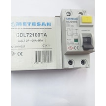 Cdl72100ta 2p 100a 6ka Metesan Kaçak Akım Rolesi