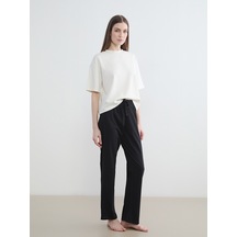 Lcw Dream Siyah Beli Lastikli Kadın Pijama Alt