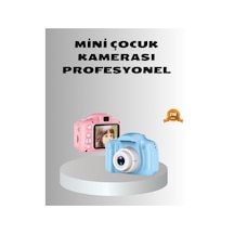 8mp Mini Çocuk Fotoğraf Makinesi Pembe Ses Kaydı Özellikli 1