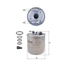Mercedes B180d W245 Yakit Filtresi 2006-2011 Mahle Kl490d