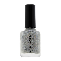 Gri Simli Oje 39 - Yüksek Pigmentli Uzun Süreli Kalıcılık Hızlı Kuruma - Nail Lacquer 39