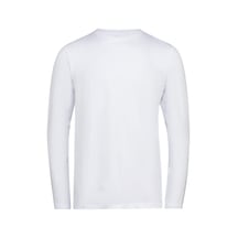 2as Vernon Erkek Uzun Kol Viloft T-shirt Beyaz