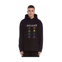 Sense8 Minimalist Symbols & Name Colour Baskılı Erkek Sweatshirt