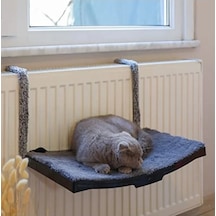 Askılı Kedi Yatağı - Petek Kalorifer Radyatörü Açik Mavi