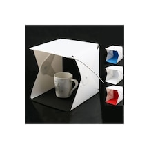 Yenilzd Mini Stüdyo Led Işıklı Ürün Fotoğraf Çekim Çadırı 20X20 CM