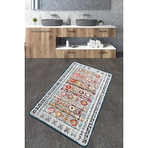 Weref Banyo Halısı Djt 70x120 cm Banyo Halısı Paspas Yıkanabilir Kaymaz