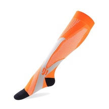 Kkz-cc Kaymaz Futbol Antrenman Çorapları Spor Çorapları-turuncu