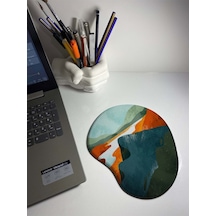 Illustrrator Çizim 2321 Bilek Destekli Mouse Pad Mousepad