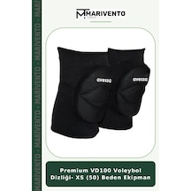 Premium Vd100 Voleybol Dizliği- Xs 50 Beden Ekipman Çok Renkli