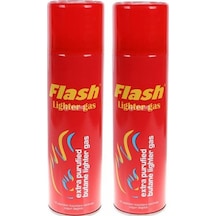 2 Adet Flash Marka 270 Ml Çakmak Gazı