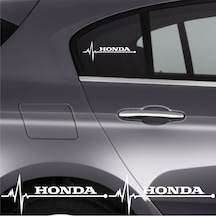 Honda City İçin Uyumlu Aksesuar Oto Ritim Sticker 2 Adet 20 9 Cm