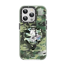Youngkit iPhone Uyumlu 14 Pro Kılıf Magsafe Şarj Özellikli YoungKit Kamuflaj Serisi Kapak YOUNGKİT-25489