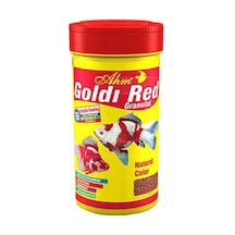 Ahm Goldi Red Ganulat Balık Yemi 100 Ml