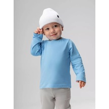 Bodo Bebekler İçin Pıc Efektiyle Sweatshirti 238856980 Açık Mavi