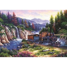 Art 1000 Parça Puzzle Trenle  Yolculuk