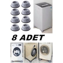 Beyaz Eşya Altlığı Ayağı 8 Adet Çamaşır Bulaşık Makinası Buzdolabı Yükseltici Ve Titreşim Önleyici G Diğer