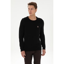 U.s. Polo Assn. Erkek Siyah Kazak /triko 50314975-vr046 Siyah