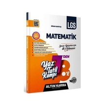 7 Den 8 E Matematik Kamp Kitabı