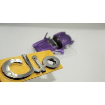 Renault Clio Bagaj Tırnaklı Krom Abs 3M 3D Yazı Logo Amblem