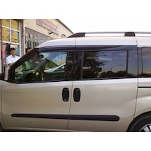 Fiat Doblo 2 Cam Rüzgarlığı Mugen Tip Parlak Siyah 4Lü