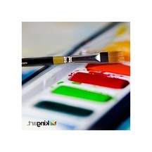 Flat Rake Boyama Fırçası, 3/4 Boyutunda Kaliteli Malzeme