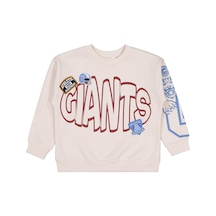 Civil Boys Gıants Baskılı -etiketli 6-9 Yaş Sweatshirt - Bej Taş Rengi