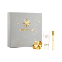 Paco Rabanne Lady Million Edp 50 Ml + Edp 10 Ml + 100 Ml Body Lotion Kadın Parfüm Seti Çiçek - Meyve