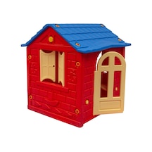King Kids Tek Kapılı Oyun Evi Kırmızı