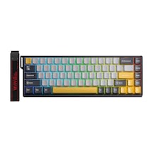 Aula Win68 He Max Manyetik Klavye Rapid Trigger Wing Chun Switch 8000hz Rgb Tkl Hot Swap Oyuncu Klavyesi Sarı
